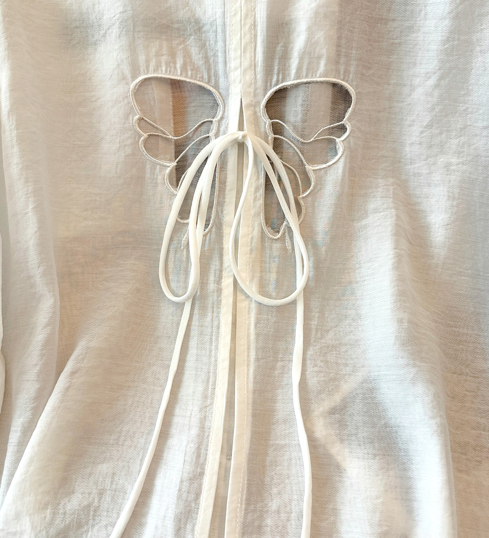 Sunscreen niche cardigan hollow thin coat