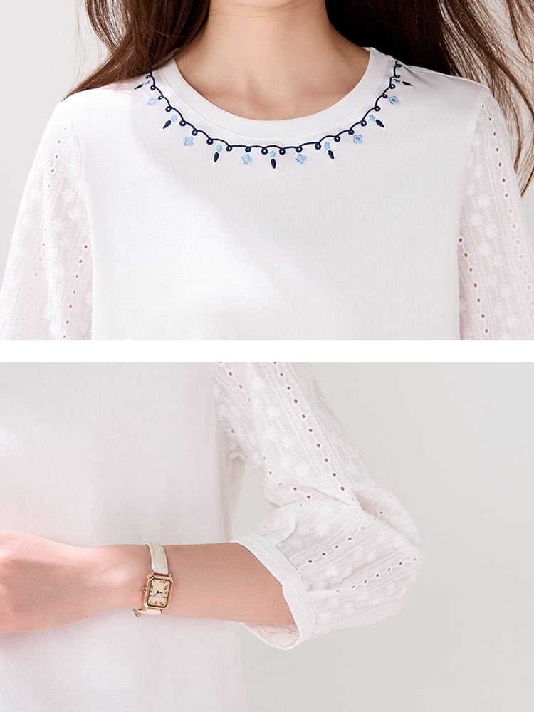 France style fashion small shirt pullover tops for women