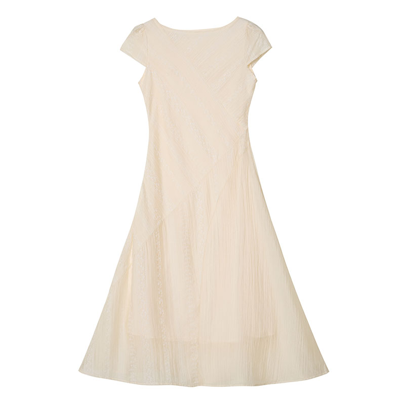 Apricot dress summer long dress for women