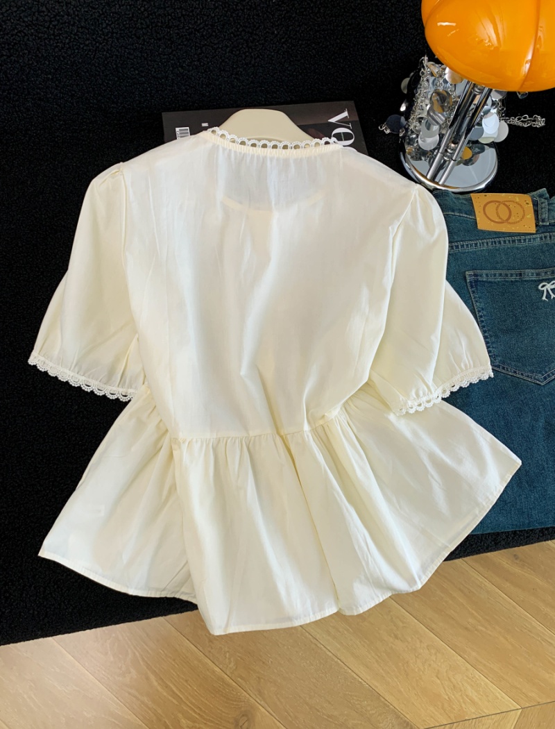 Summer loose shirt fashion Western style tops for women