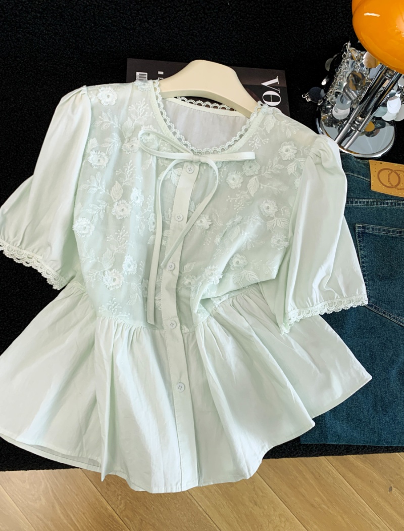 Summer loose shirt fashion Western style tops for women