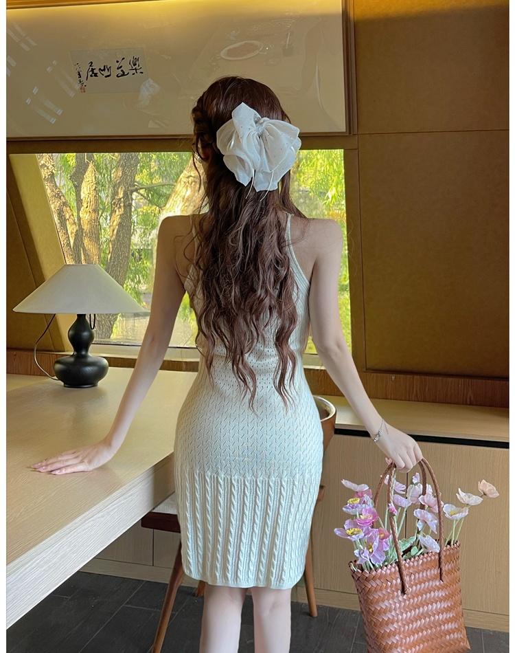 Sexy A-line dress enticement France style T-back for women
