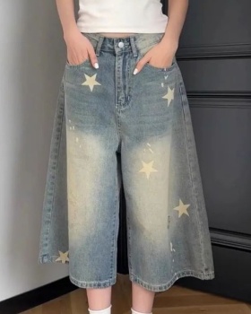 Summer shorts cropped pants for women
