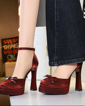 High-heeled platform thick high-heeled shoes for women