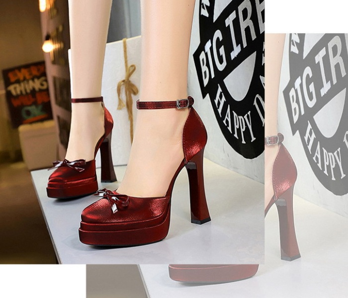 High-heeled platform thick high-heeled shoes for women