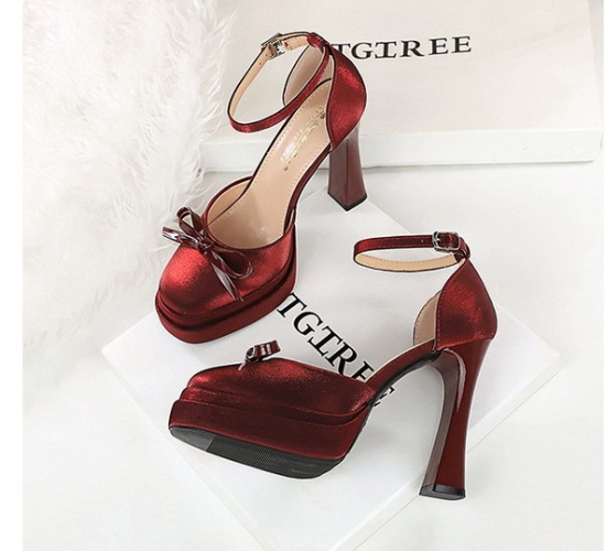 High-heeled platform thick high-heeled shoes for women