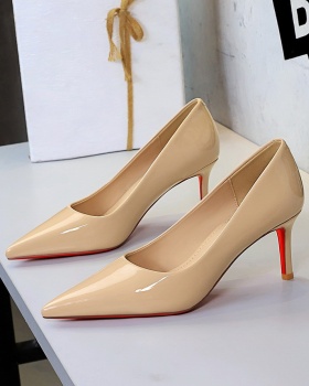 Sexy fashion high-heeled shoes low banquet shoes