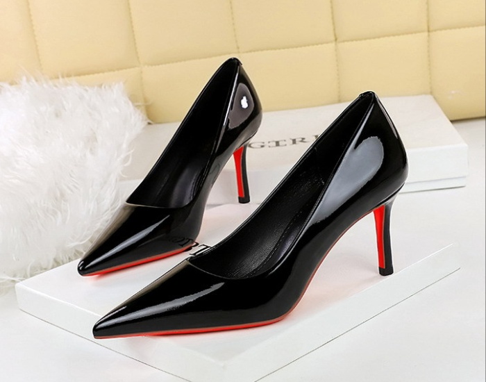 Sexy fashion high-heeled shoes low banquet shoes