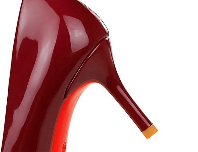Sexy fashion high-heeled shoes low banquet shoes