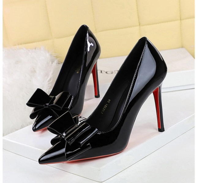 Fine-root high-heeled shoes European style shoes for women