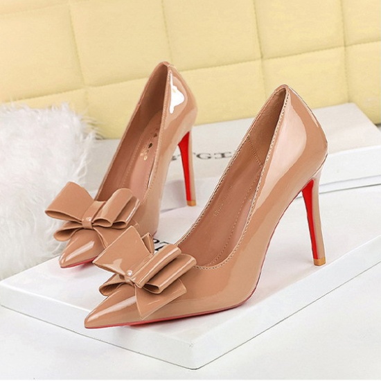 Fine-root high-heeled shoes European style shoes for women