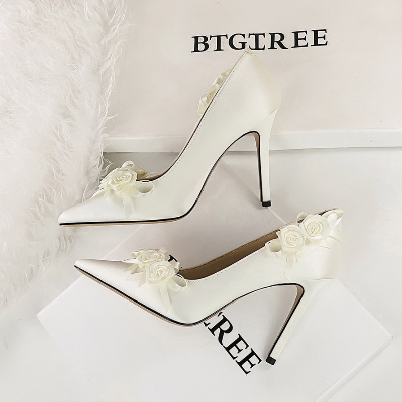 Lace high-heeled shoes shoes for women