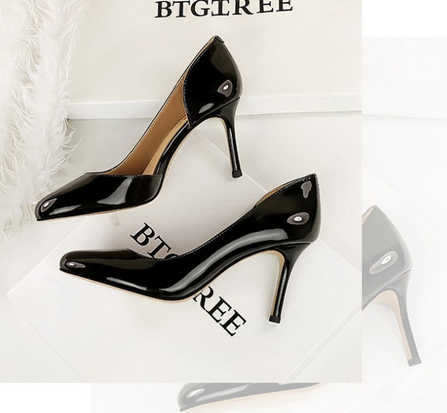 France style fine-root shoes sexy lazy shoes for women