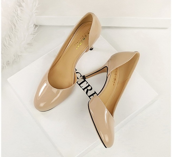 France style fine-root shoes sexy lazy shoes for women