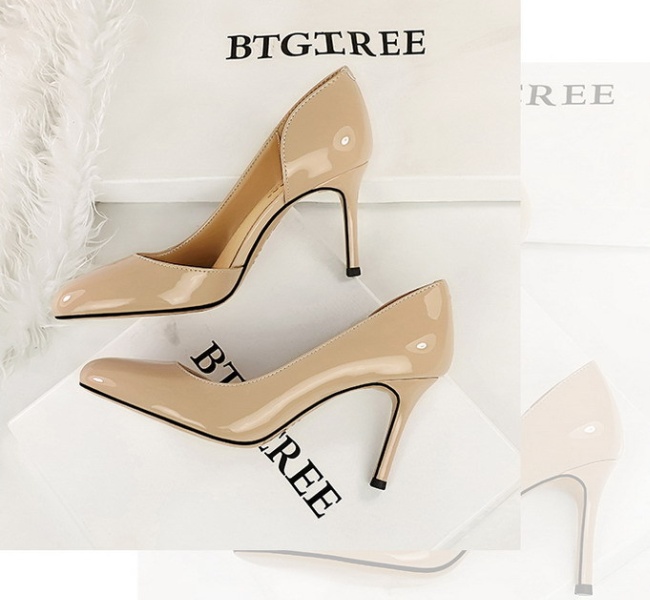 France style fine-root shoes sexy lazy shoes for women