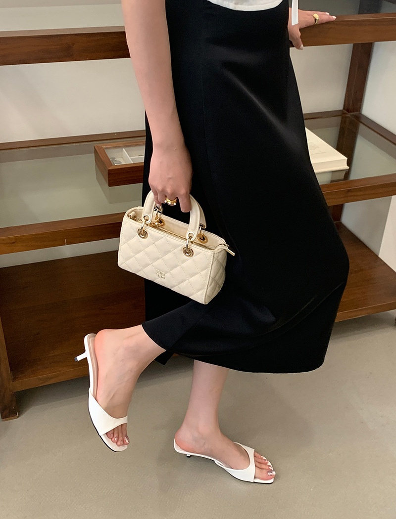 Wears outside slippers fashion high-heeled shoes for women