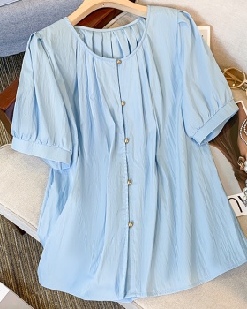 Cover belly France style shirt summer tops for women