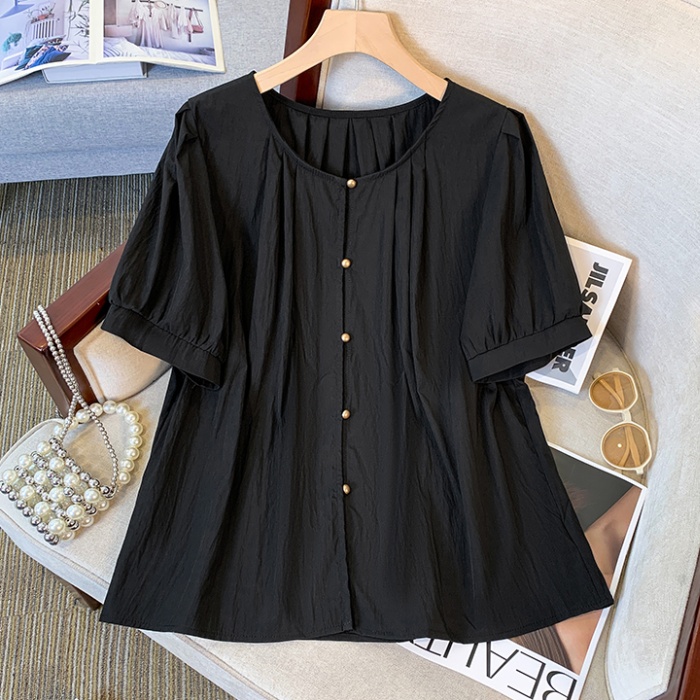 Cover belly France style shirt summer tops for women