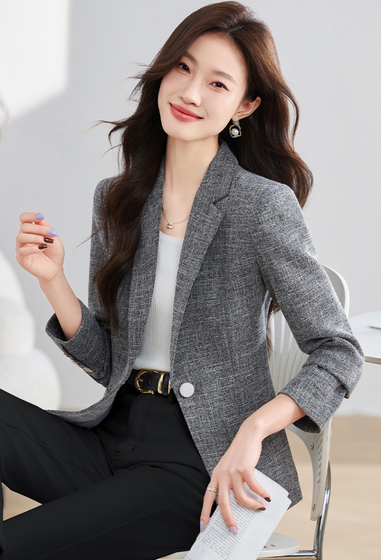 Thin summer business suit Casual profession coat for women