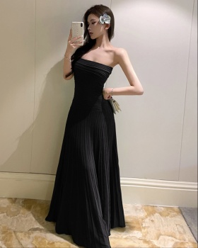 Seaside temperament dress slim long dress for women