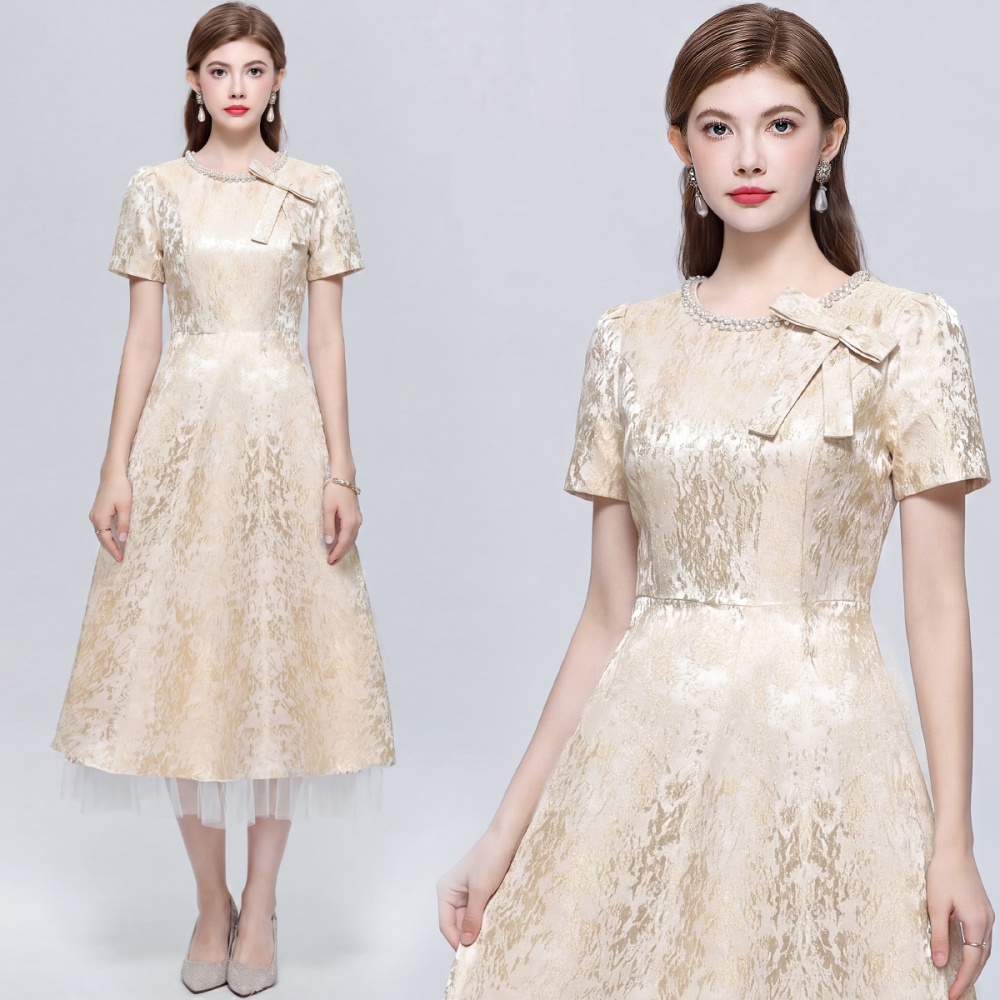 France style lady dress slim formal dress for women