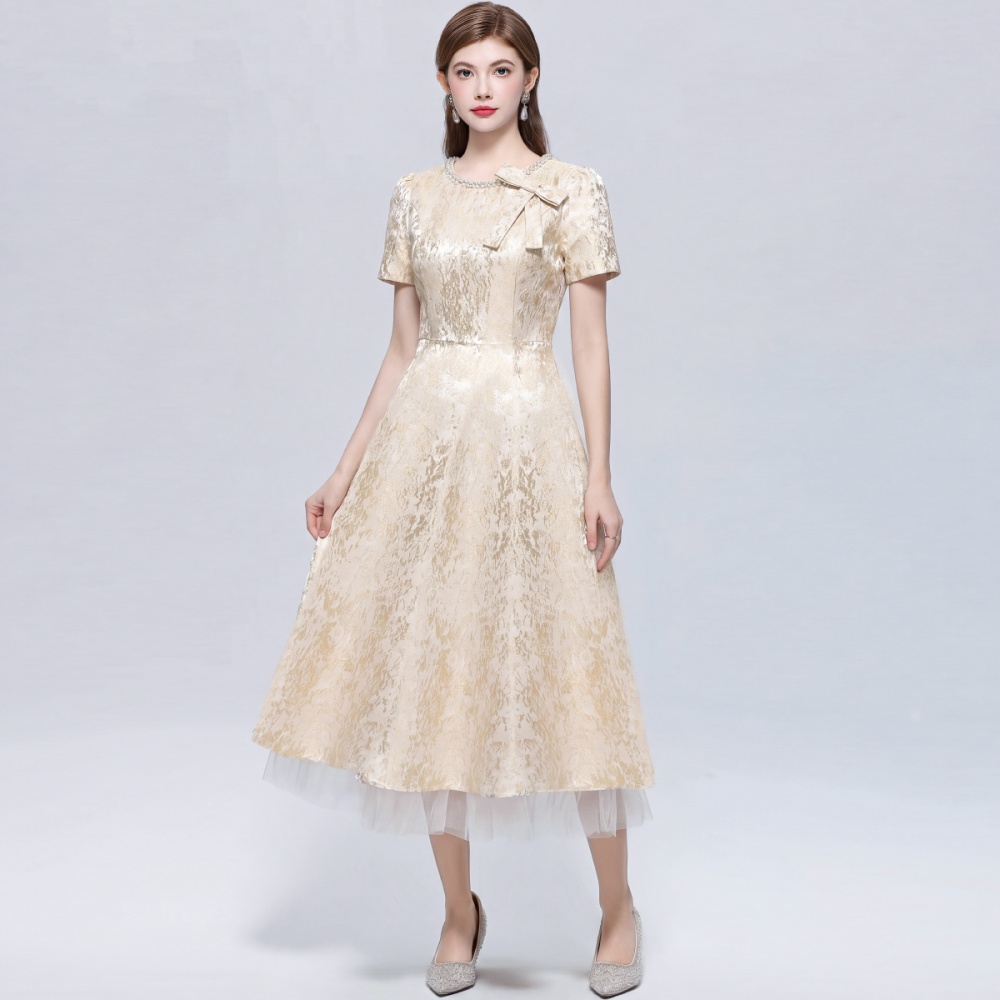 France style lady dress slim formal dress for women