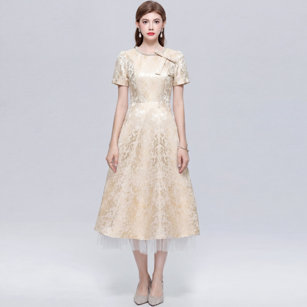 France style lady dress slim formal dress for women