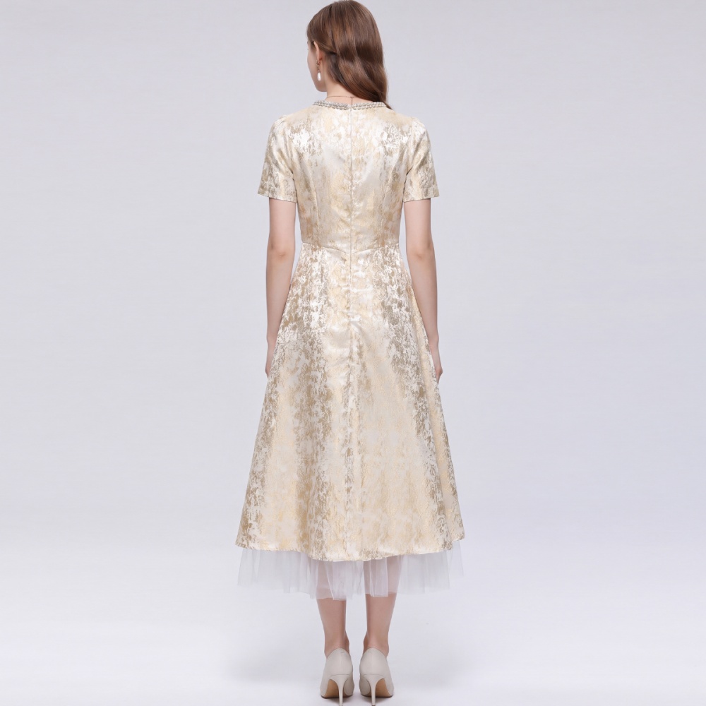 France style lady dress slim formal dress for women