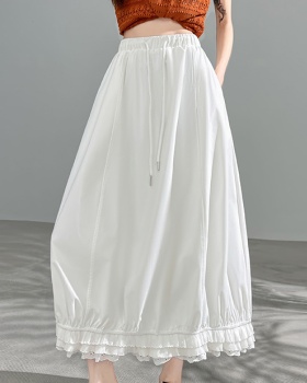 High waist summer bud skirt splice skirt for women