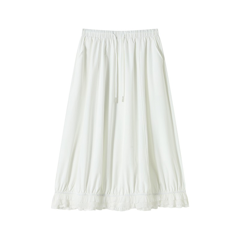 High waist summer bud skirt splice skirt for women