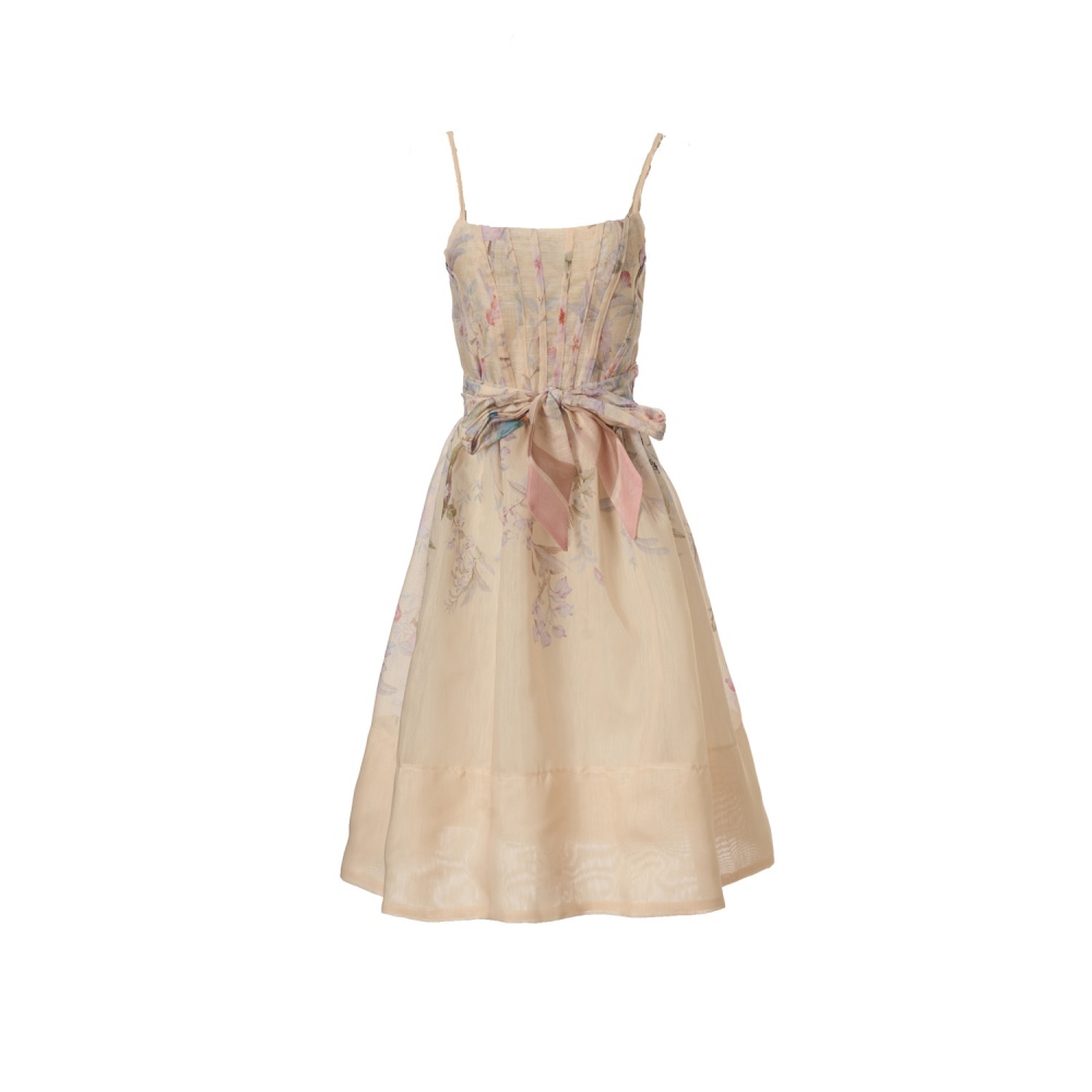 Pinched waist sling dress short big skirt Sexy underwear