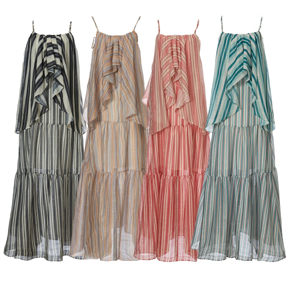 Sling vacation Bohemian style dress