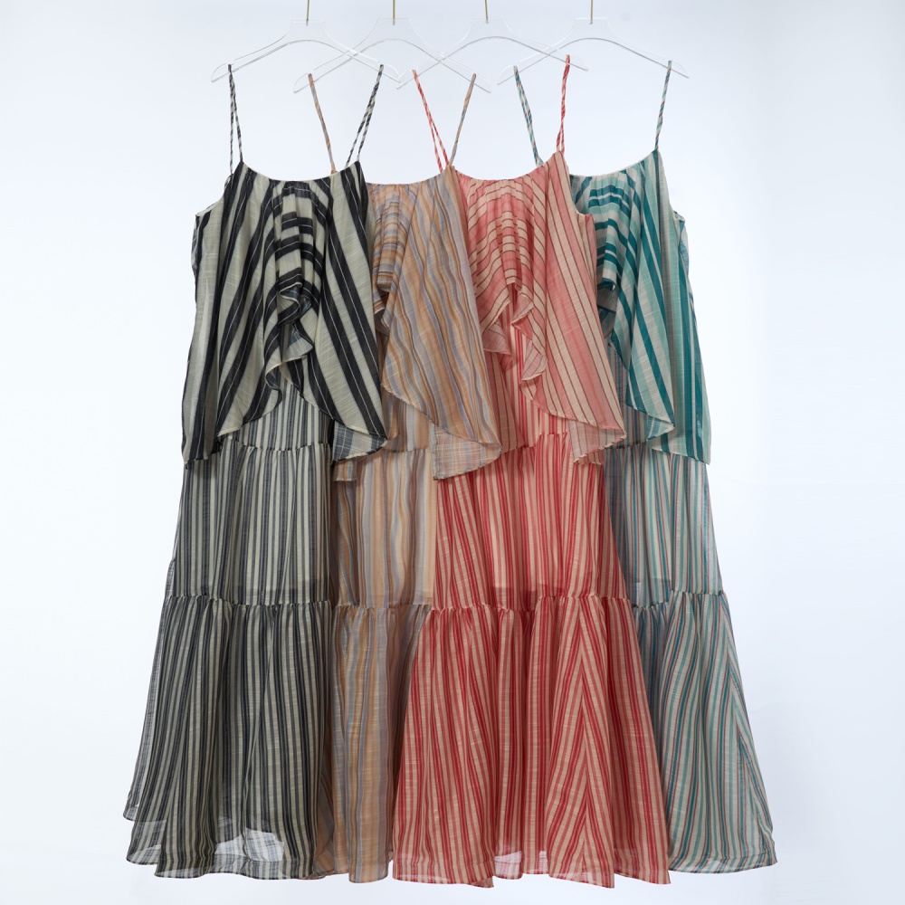 Sling vacation Bohemian style dress