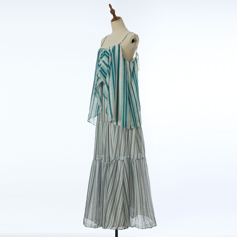 Sling vacation Bohemian style dress