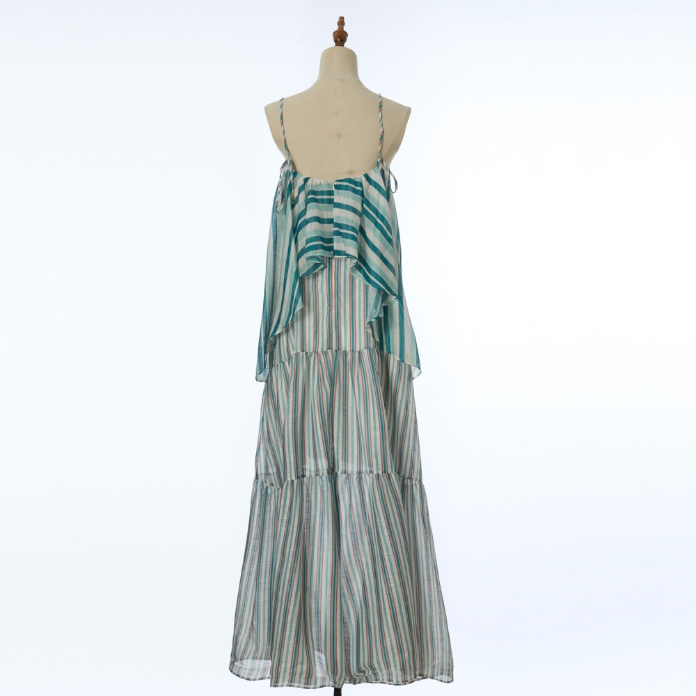Sling vacation Bohemian style dress