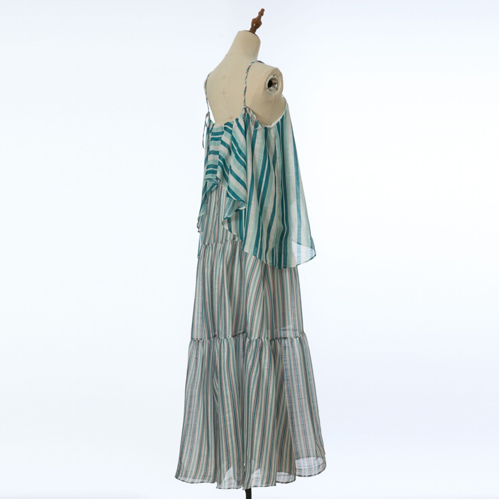 Sling vacation Bohemian style dress