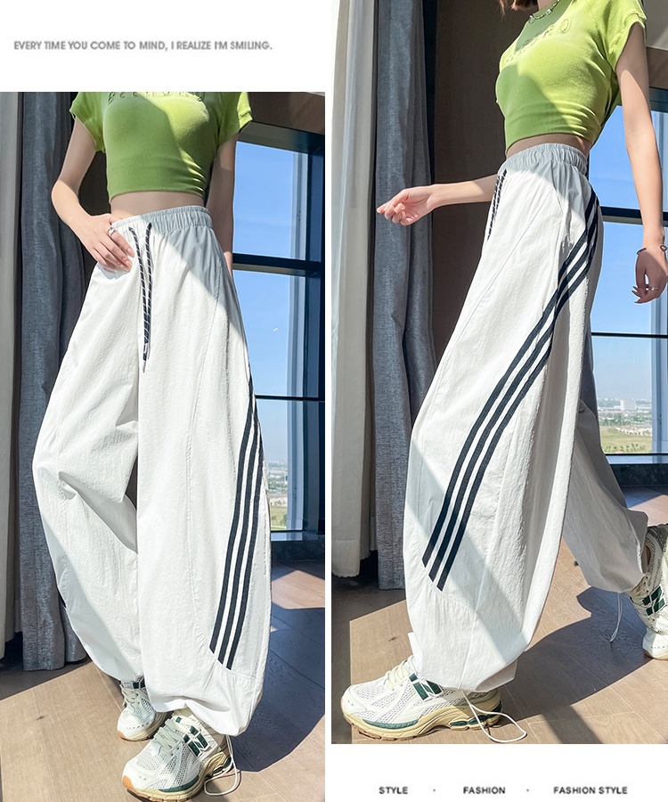 Sports summer American style pants line slim work clothing