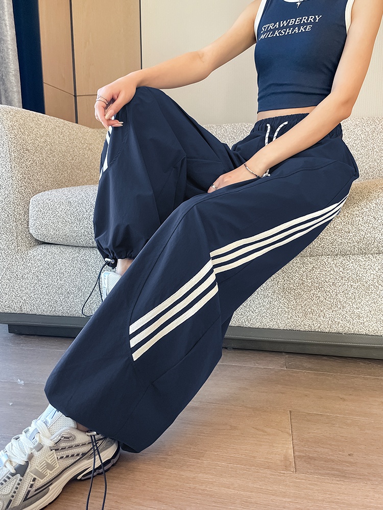 Sports summer American style pants line slim work clothing