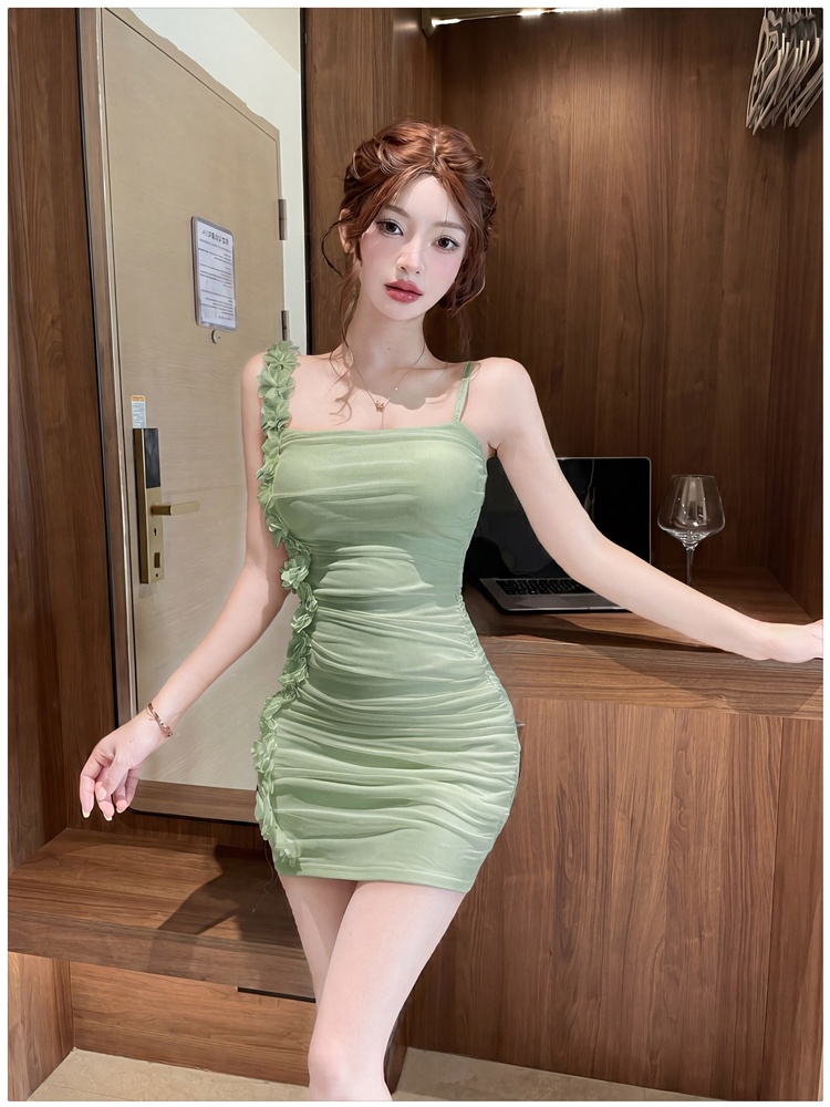 Spicegirl splice fashion T-back sexy package hip dress