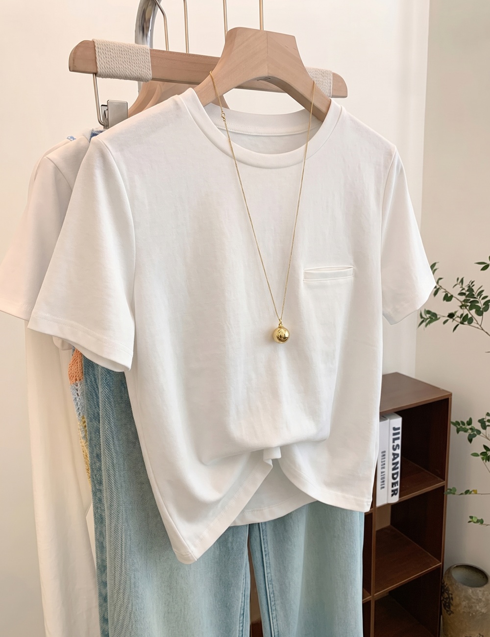 Summer short sleeve tops niche T-shirt