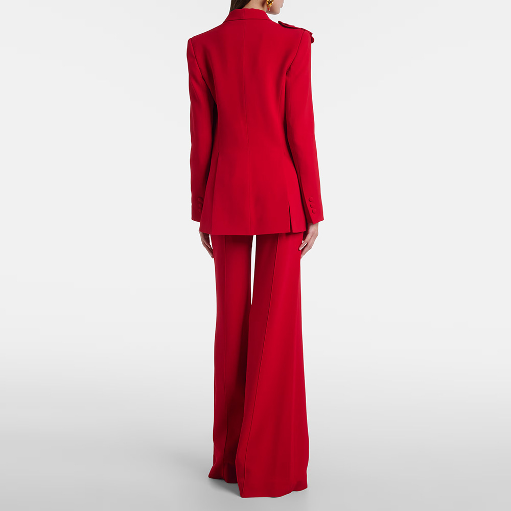 European style fashion business suit colors coat 2pcs set