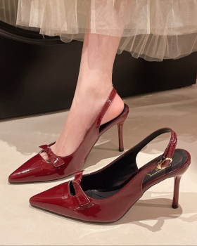 Fine-root sandals high-heeled shoes for women