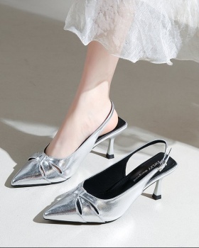 Summer high-heeled shoes France style shoes for women