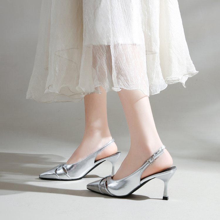 Summer high-heeled shoes France style shoes for women