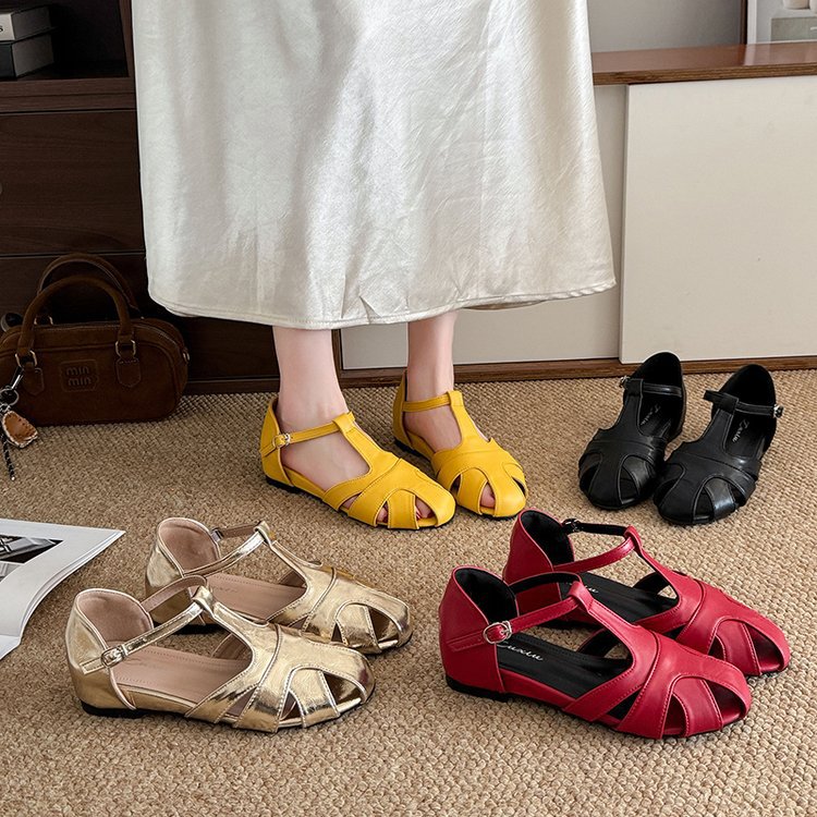 Slipsole rome summer sandals France style lady shoes