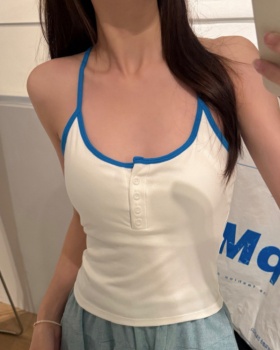 Wrapped chest beauty back vest integrated buckle underwear