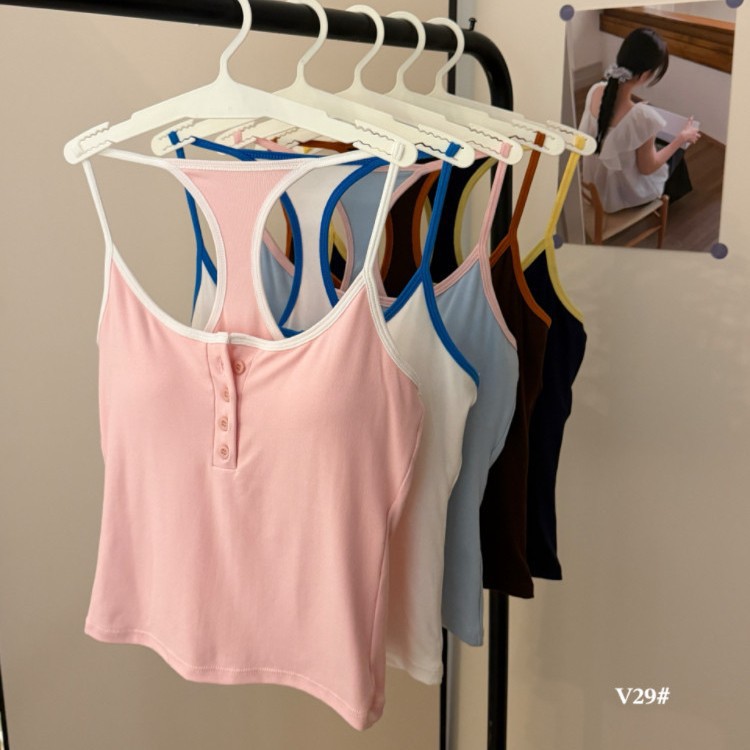 Wrapped chest beauty back vest integrated buckle underwear