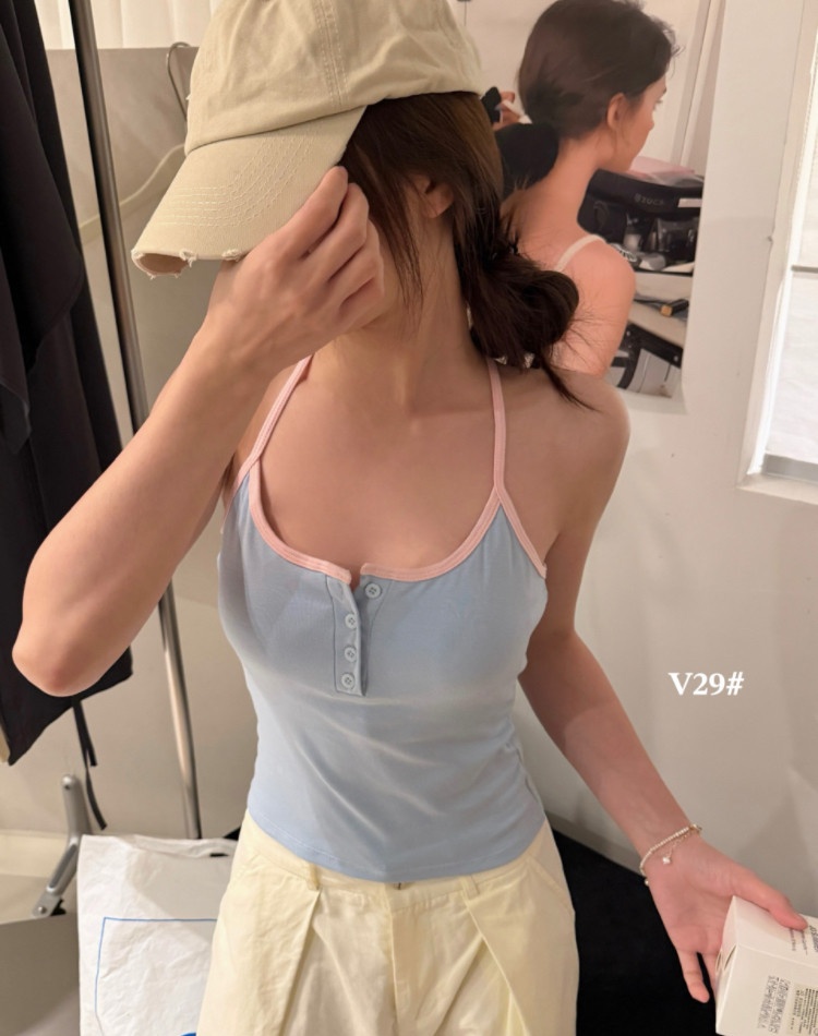 Wrapped chest beauty back vest integrated buckle underwear