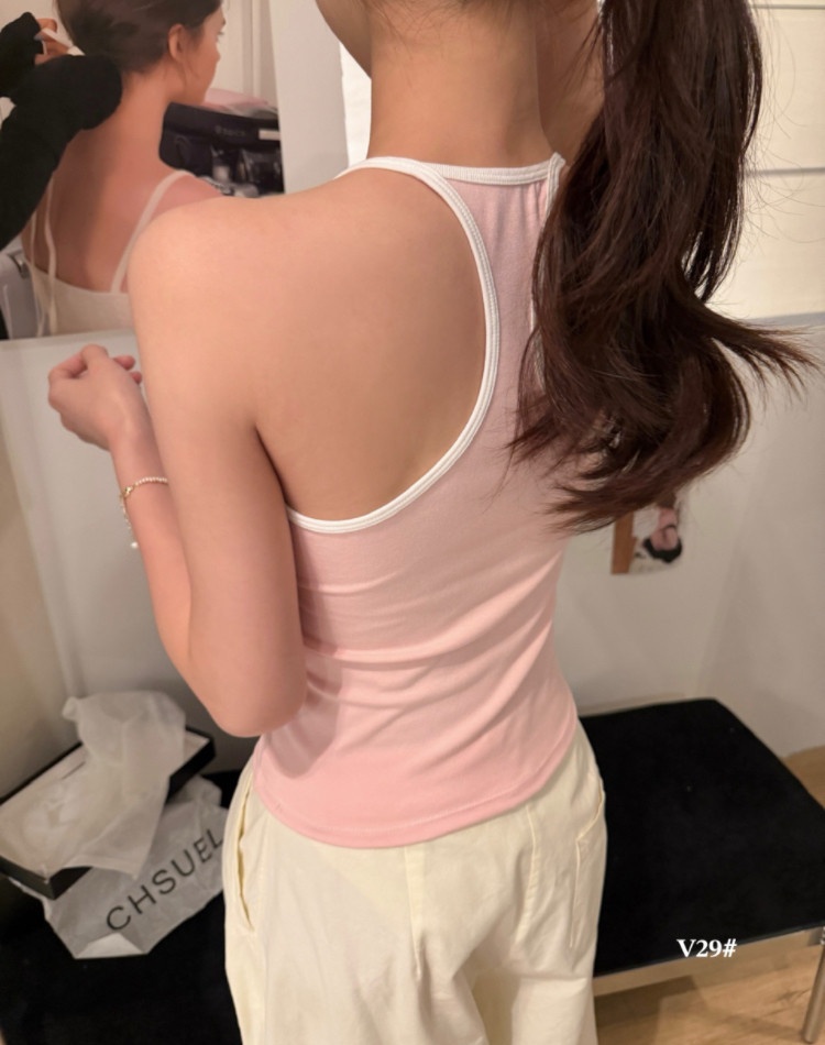 Wrapped chest beauty back vest integrated buckle underwear