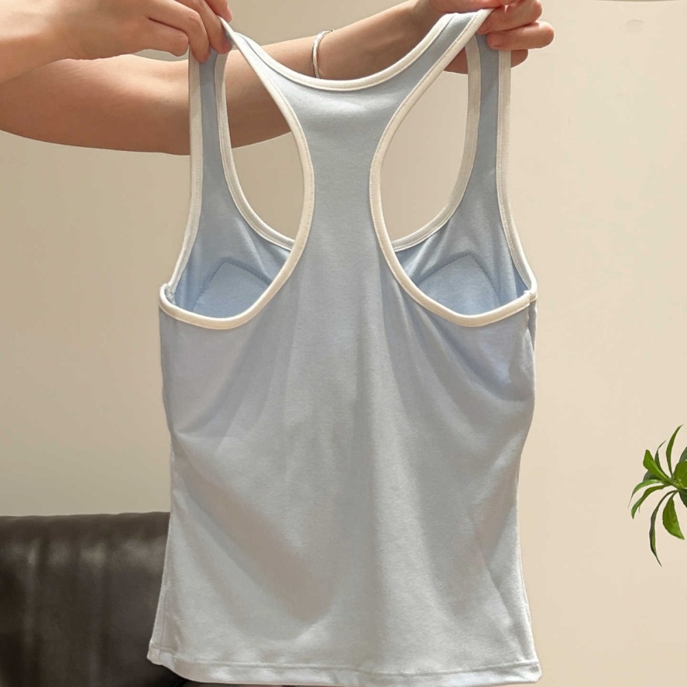 Sling integrated wrapped chest vest retro spicegirl tops